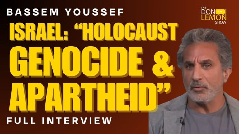 💥 Unfiltered Truth: Bassem Youssef’s Hard-Hitting Take on Israel, Gaza & Western Media’s Role