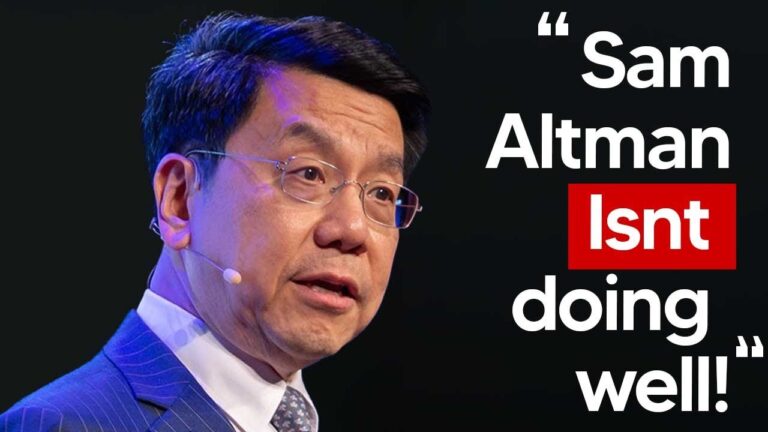 China’s AI Titan Challenges Sam Altman: Why OpenAI’s Business Model May Be Falling Apart