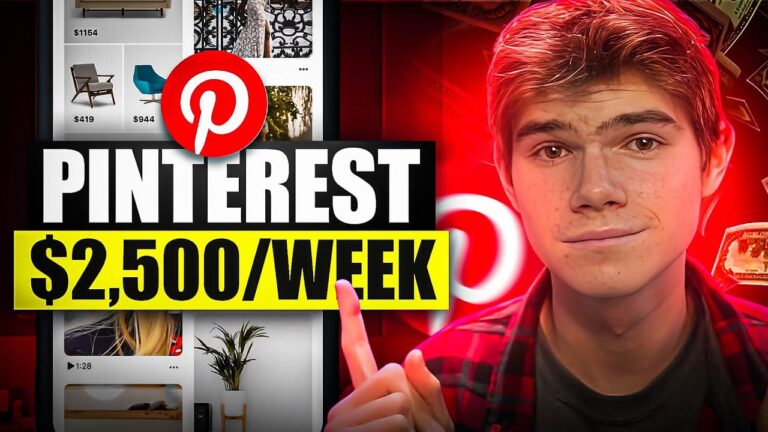 π Get Paid $2,500/Week Using Pinterest (Only 10 Minutes a Day!)