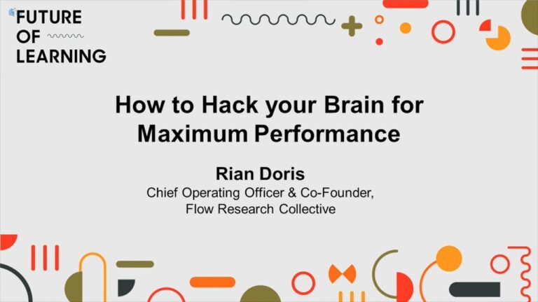 🚀 How to Hack Your Brain for Maximum Performance with Rian Doris