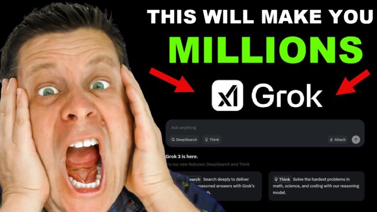 🚀 I Used Grok To Make A $10,000 A Month SaaS Business!