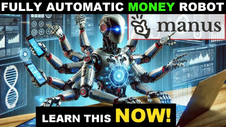 Manus AI: The Future of Automated Money-Making Bots 🤖💰