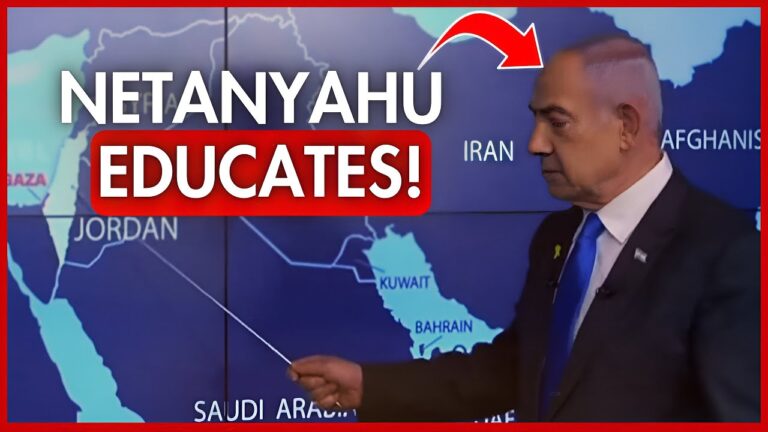 🗺️ Netanyahu’s Map Shock! The Truth About Gaza’s Strategic Threat 🔥