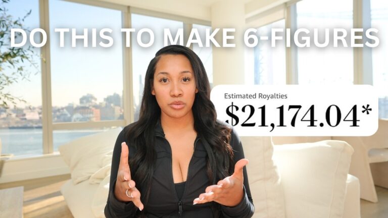 🚀 How I Made $20K A Month on Amazon Without Prior Experience – The Ultimate KDP Guide!